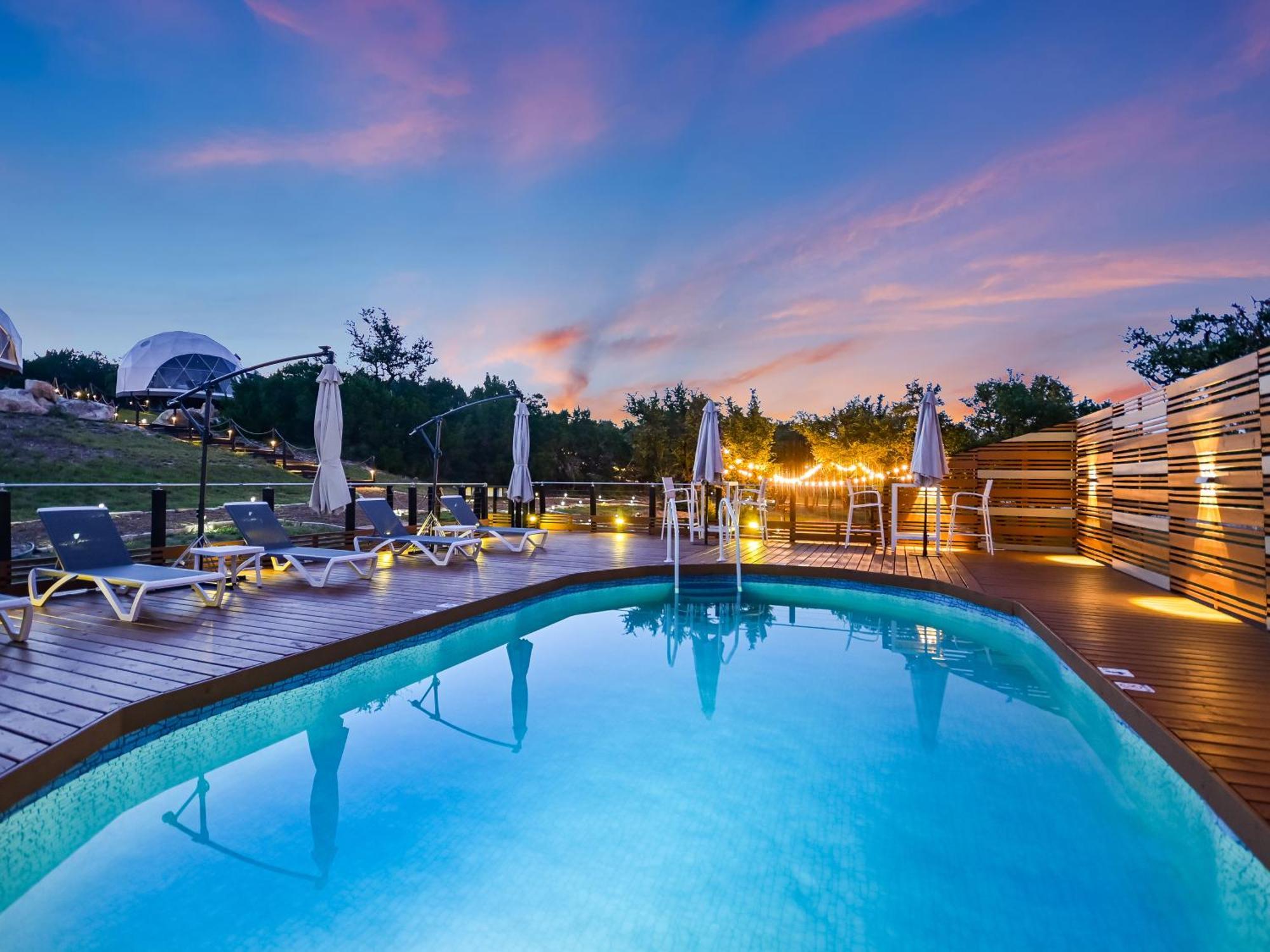 Udoscape Eco-Glamping Resorts Lago Vista Екстер'єр фото
