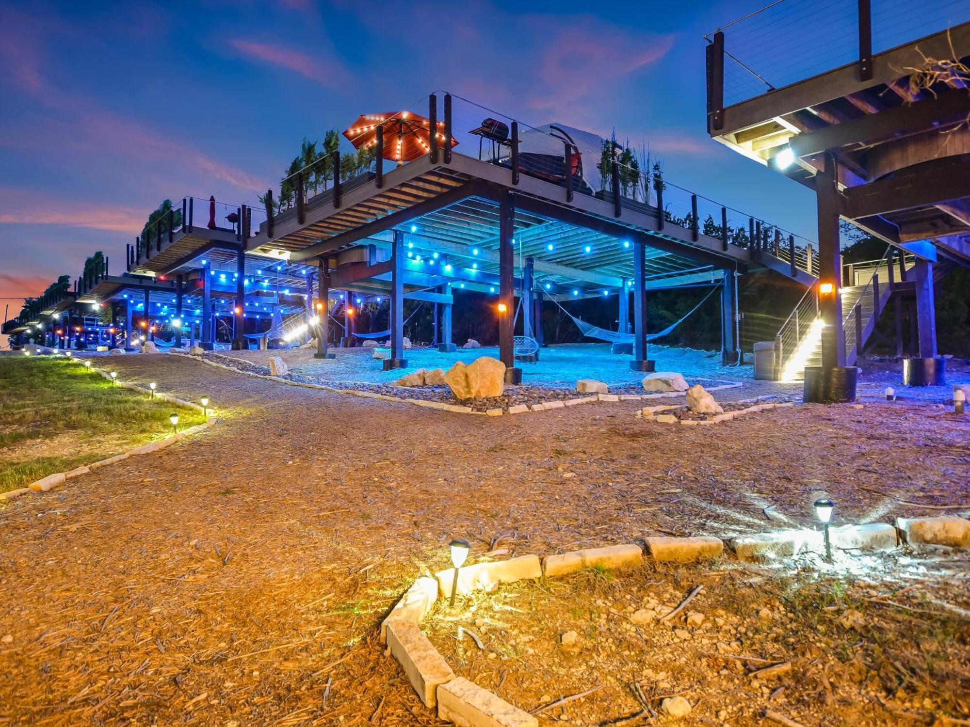 Udoscape Eco-Glamping Resorts Lago Vista Екстер'єр фото